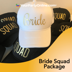 Bride Squad Hats